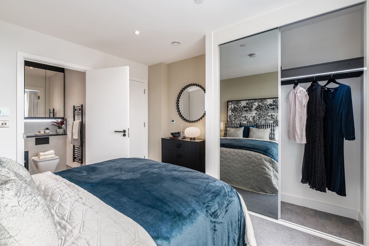 Fusion show home bedroom