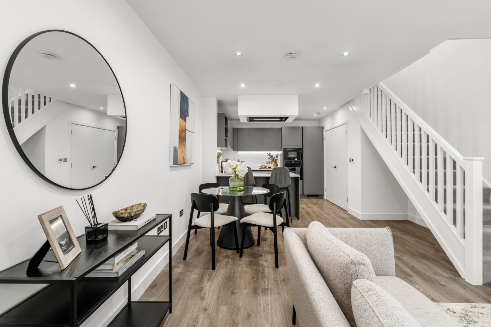 The Icon maisonette living space